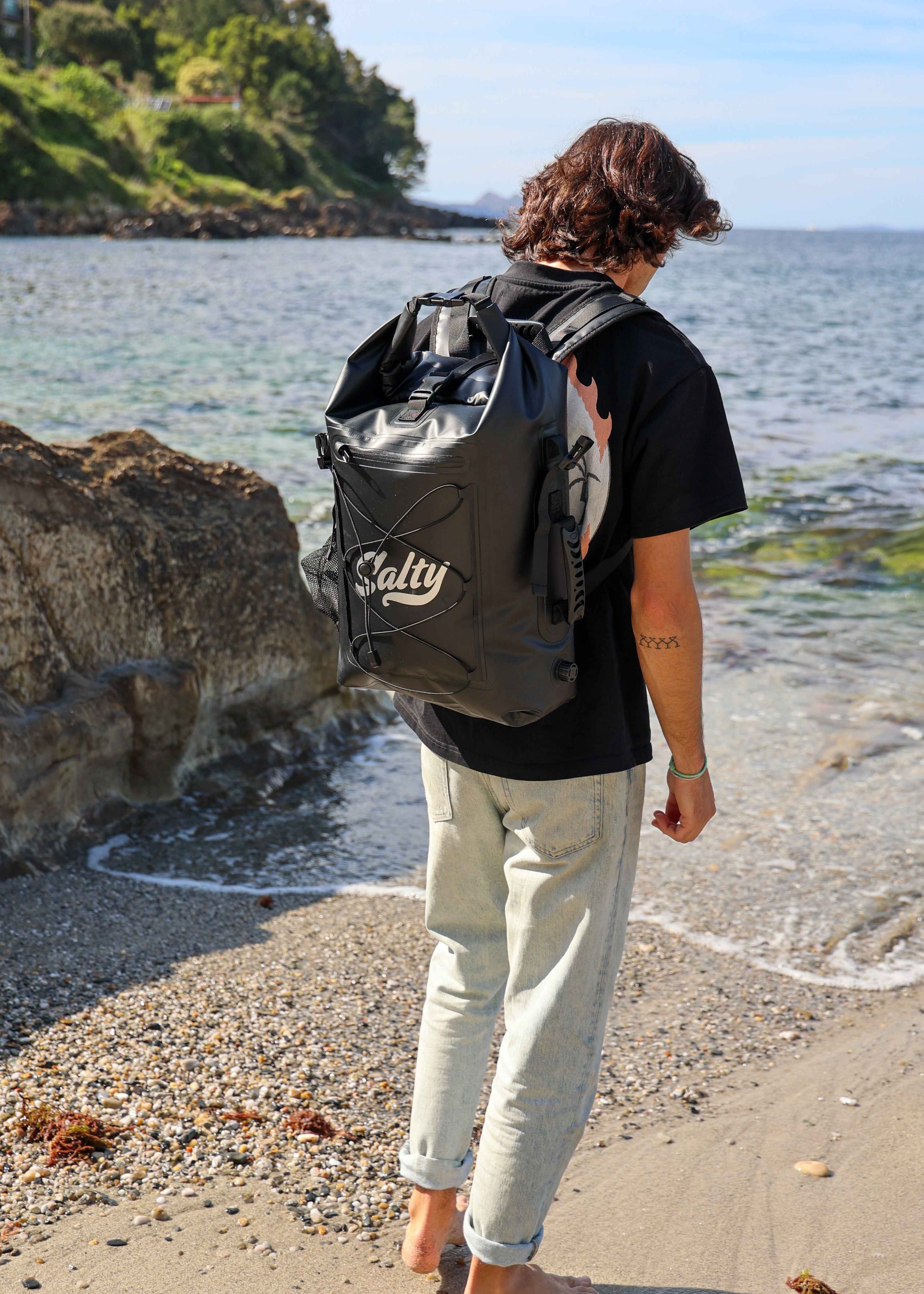 Salty 25L Waterproof Dry Bag Backpack