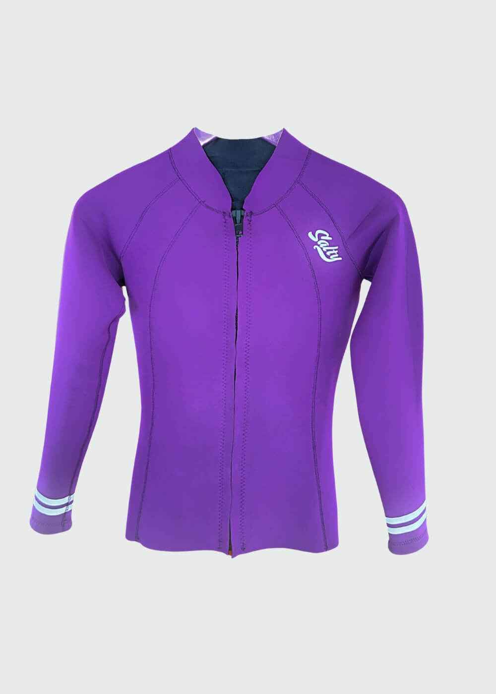Purple Coral Neoprene Wetsuit Jacket