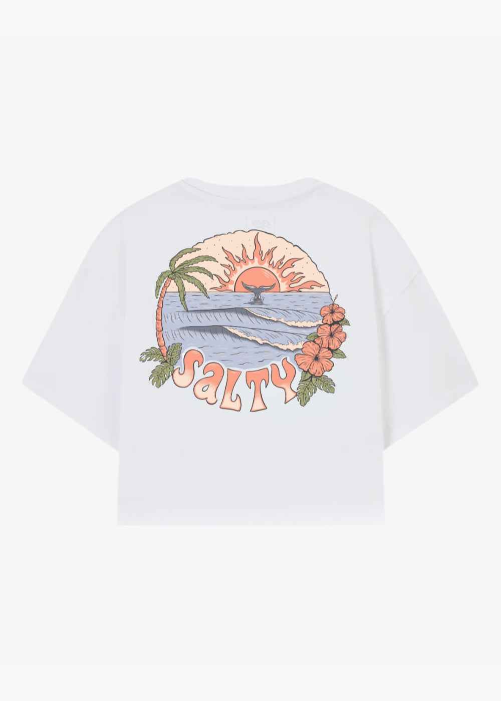 Floral Surf Print Paradiso Tee
