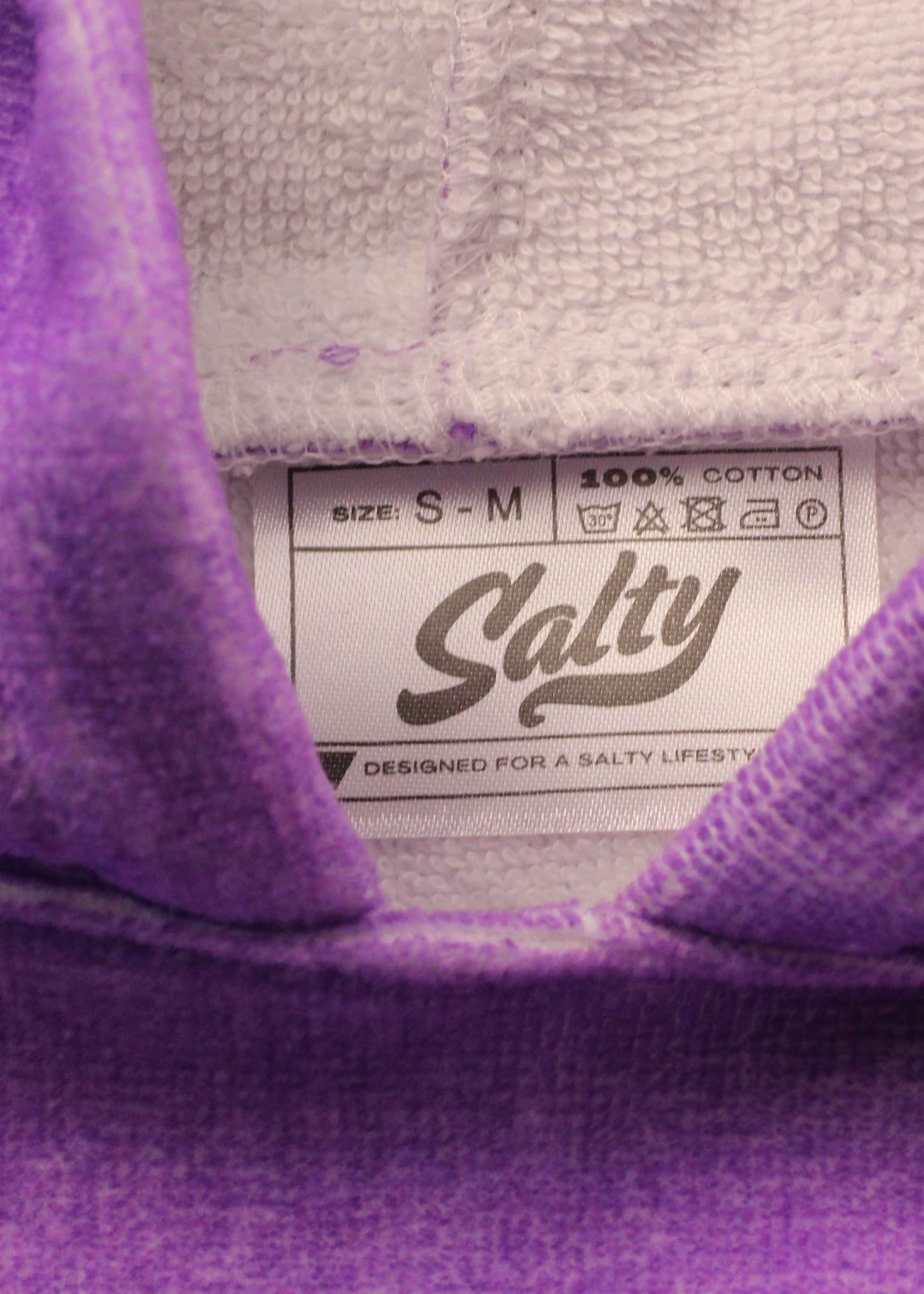 Purple Salty Surf Poncho