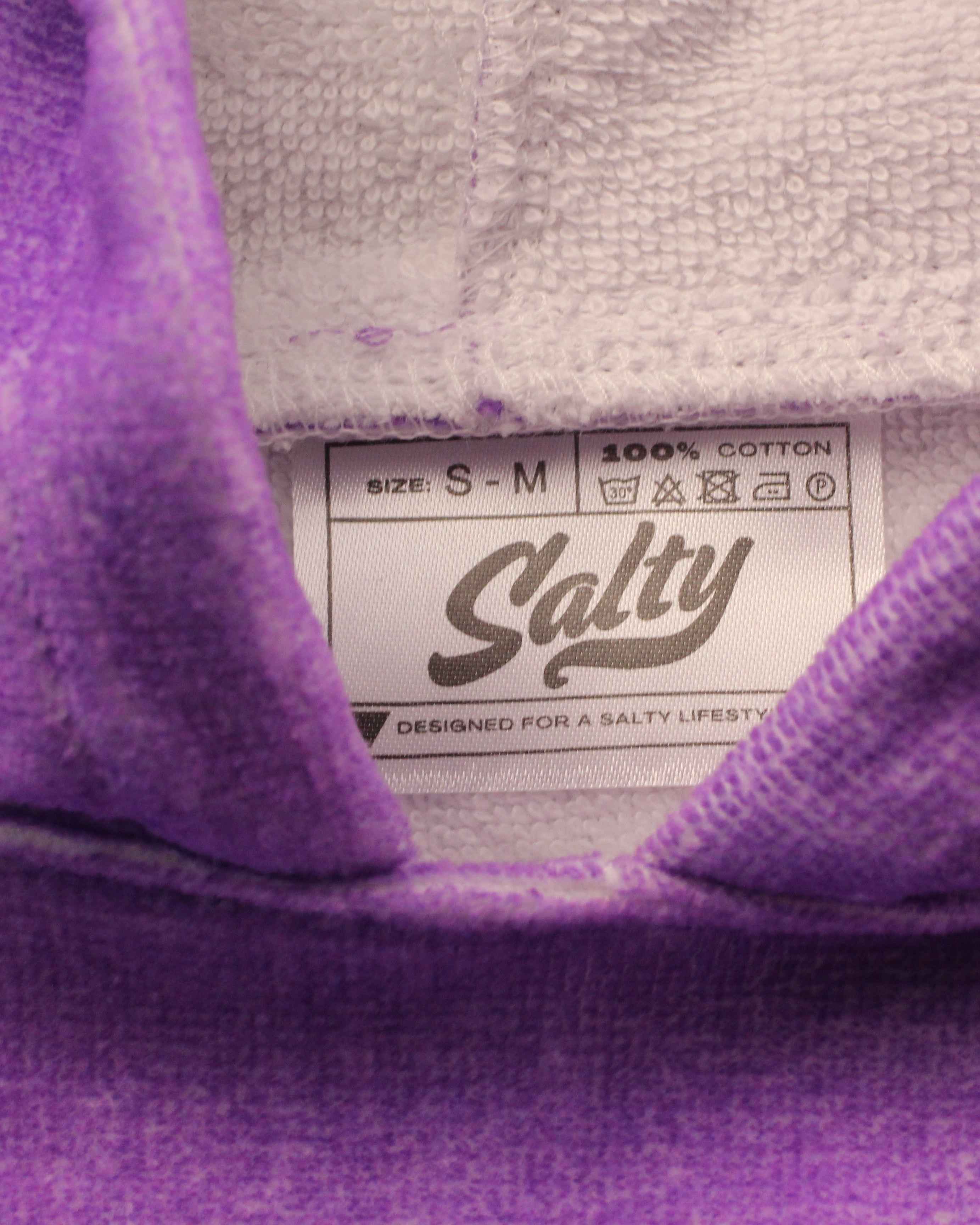Purple Salty Surf Poncho