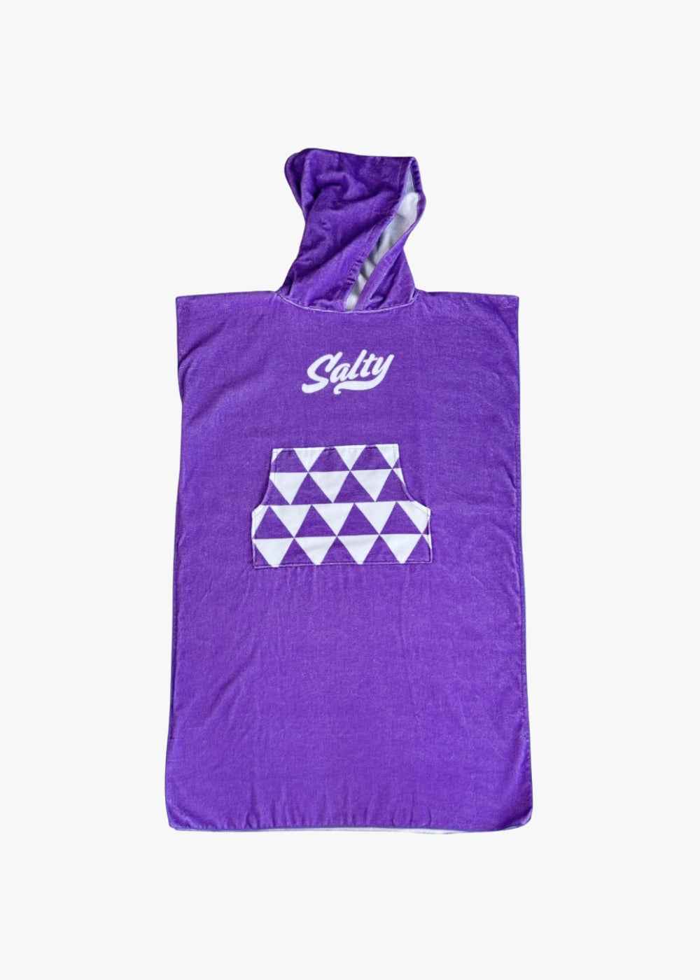 Purple Salty Surf Poncho